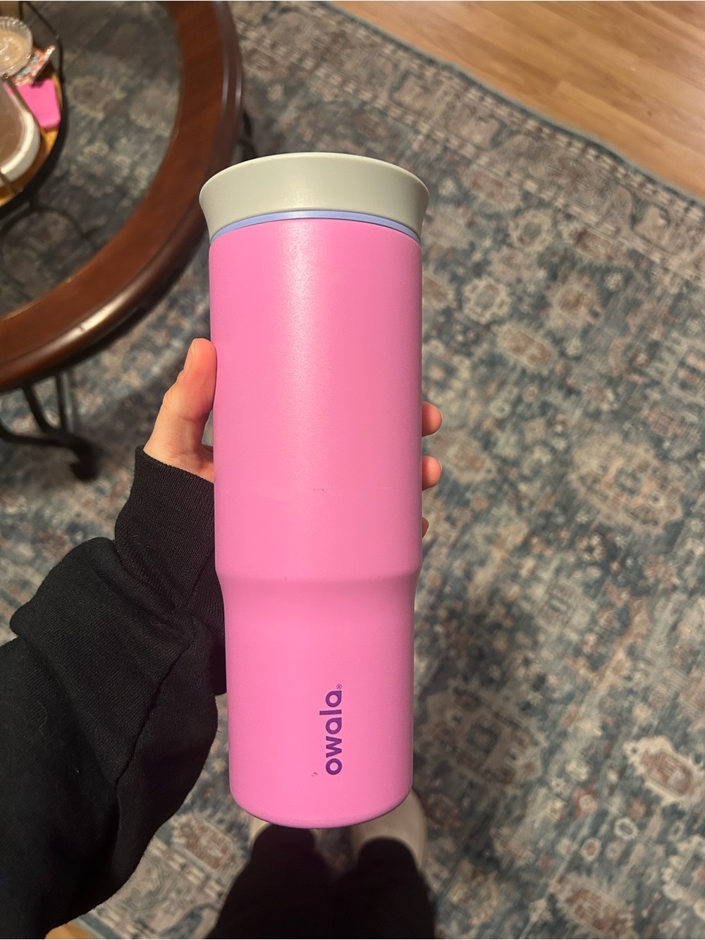 Owala Pink Travel Tumbler